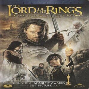 Lord Of The Rings - Return Of The King - 2003 DVD Video